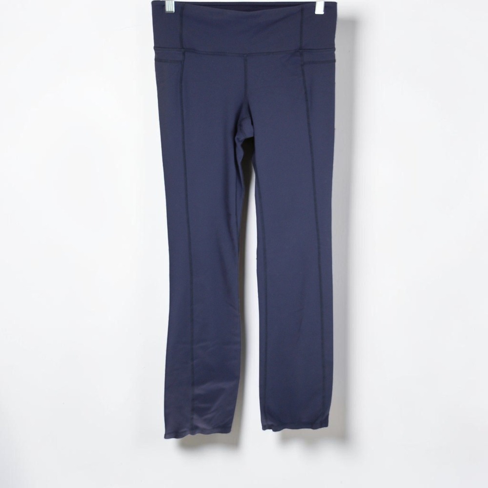Athleta Women's Navy Blue Bootcut Yoga Pants Size M